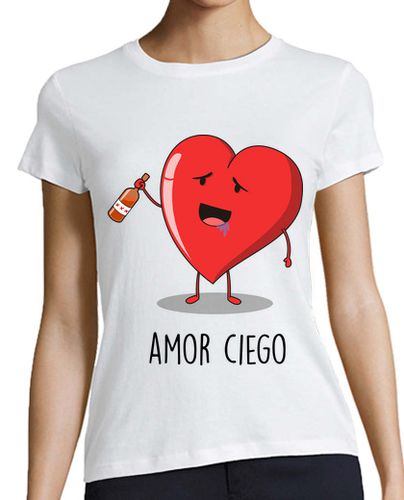 Camiseta mujer Amor Ciego - latostadora.com - Modalova