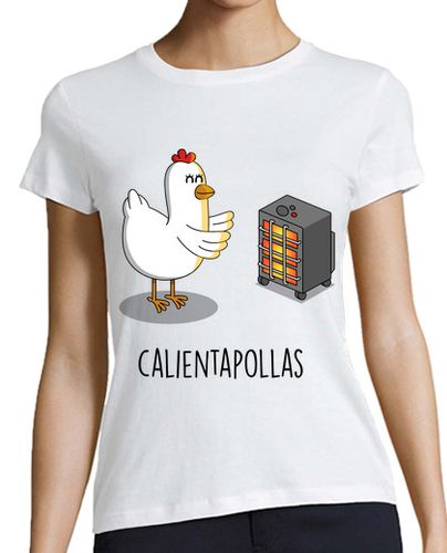 Camiseta mujer Calienta pollas - latostadora.com - Modalova