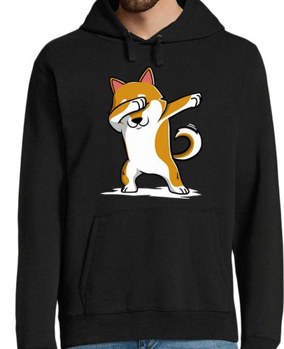 Sudadera Con Capucha Para Hombre Perro Shiba Inu DAB! laTostadora - latostadora.com - Modalova