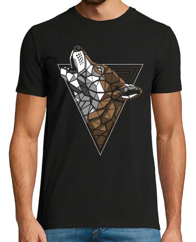 Camiseta Lobo Hipster - latostadora.com - Modalova