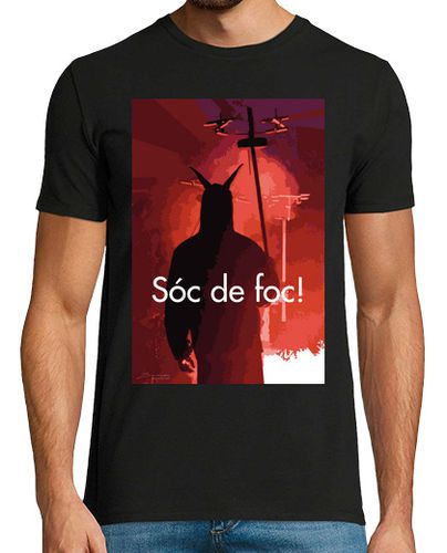 Camiseta Diablo de fuego - latostadora.com - Modalova