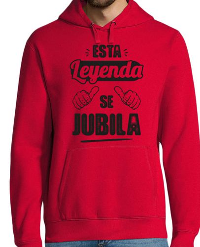 Sudadera Con Capucha Para Hombre Esta Leyenda Se Jubila V1 laTostadora - latostadora.com - Modalova