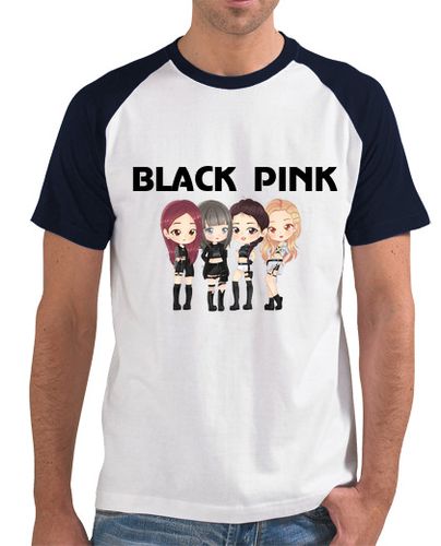 Camiseta Hombre Estilo Béisbol BLACK PINK - Hombre, estilo béisbol laTostadora - latostadora.com - Modalova