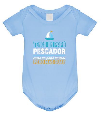 Body bebé Tengo Un Papá Pescador laTostadora - latostadora.com - Modalova