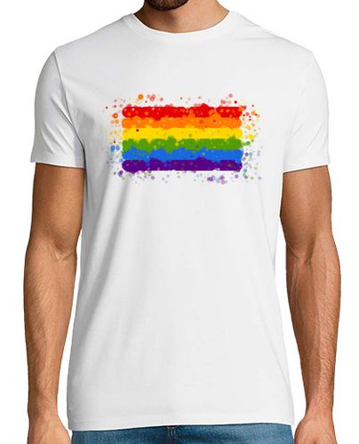 Camiseta Bandera LGTB - latostadora.com - Modalova
