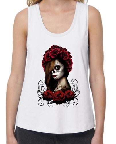 Camiseta Mujer Tirantes Loose Fit catrina roja laTostadora - latostadora.com - Modalova