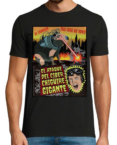 Camiseta Hombre Manga Corta Ciber Chiguire laTostadora - latostadora.com - Modalova