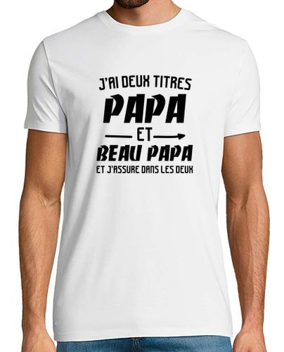 Camiseta camiseta de papá y padrastro idea de re laTostadora - latostadora.com - Modalova