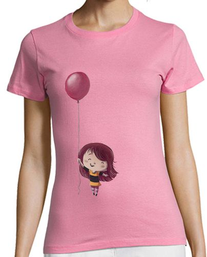 Camiseta mujer niña con globo - latostadora.com - Modalova