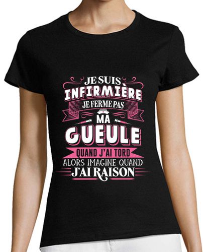 Camiseta mujer regalo de humor de enfermera - latostadora.com - Modalova