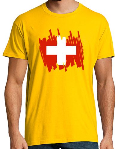 Camiseta Bandera Suiza - latostadora.com - Modalova