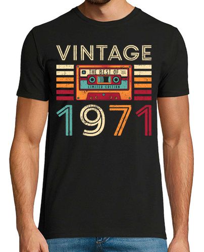 Camiseta Vintage 1971 - latostadora.com - Modalova