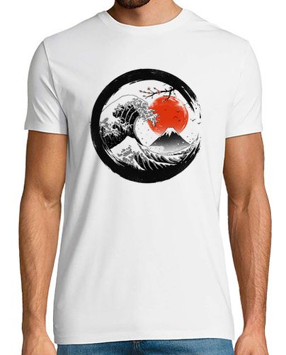 Camiseta Hombre Manga Corta la gran camisa de la ola sumi para hombre laTostadora - latostadora.com - Modalova