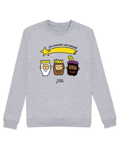 Sudadera Sin Capucha Unisex Ya vienen los Reyes Magos laTostadora - latostadora.com - Modalova