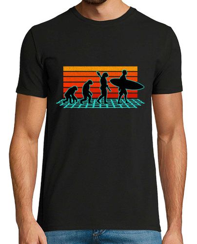 Camiseta Evolución del Surf Vintage - latostadora.com - Modalova
