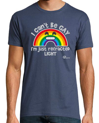 Camiseta Arcoiris gay (texto claro) - latostadora.com - Modalova