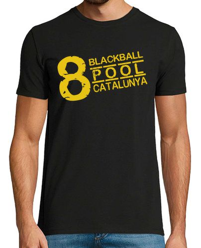 Camiseta BLACKBALL POOL CATALUNYA AMARILLO - latostadora.com - Modalova