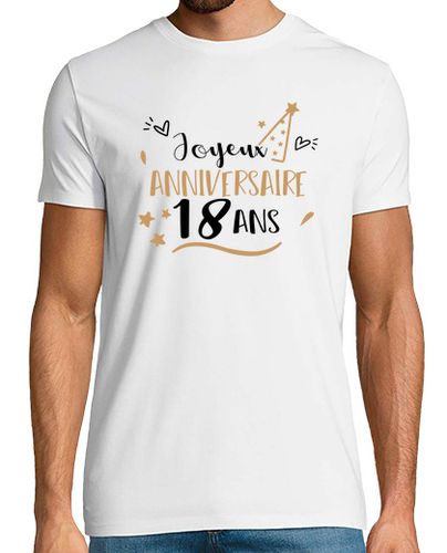 Camiseta feliz cumpleaños 18 años regalo humor - latostadora.com - Modalova