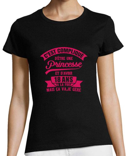 Camiseta mujer cumpleaños niña de 18 años idea de rega laTostadora - latostadora.com - Modalova