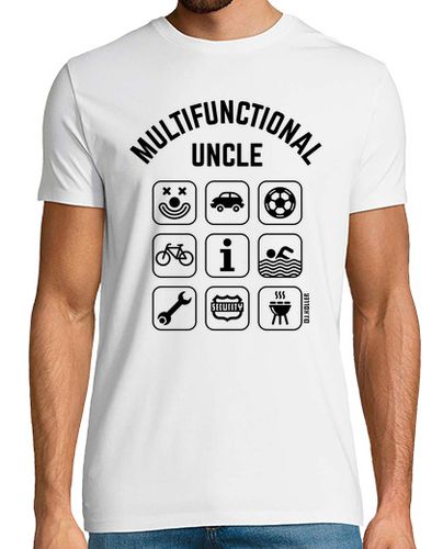Camiseta tío multifuncional - 9 iconos - eu - latostadora.com - Modalova