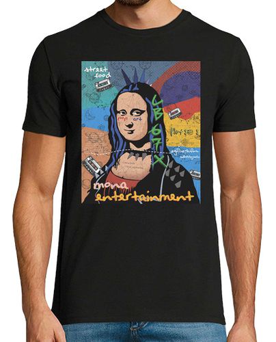 Camiseta arte pop mona lisa entretenimiento - latostadora.com - Modalova
