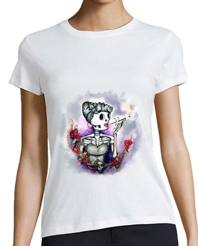 Camiseta Mujer Manga Corta Camiseta dos colores mujer Pin up laTostadora - latostadora.com - Modalova