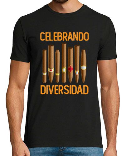 Camiseta Celebrando Diversidad Tabaco Cigarros Puros Reivindicativa Igualdad - latostadora.com - Modalova