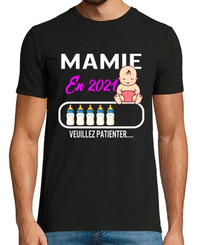 Camiseta abuela camiseta anuncio de embarazo mami 2021 regalo de la abuela nueva madre embarazada - latostadora.com - Modalova