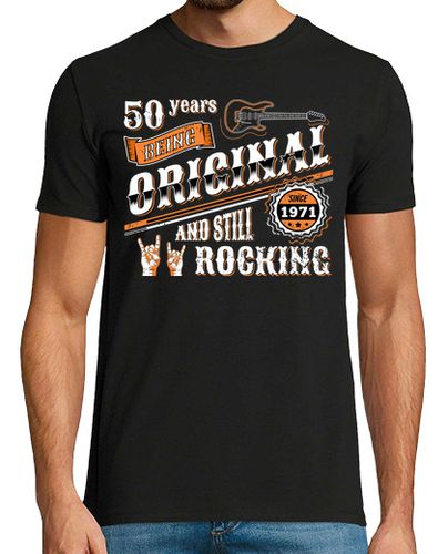 Camiseta 50 Years being Orginal and Rocking - latostadora.com - Modalova
