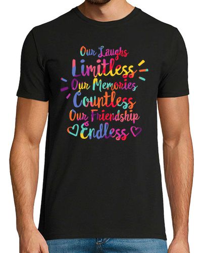 Camiseta mejores amigas que combinan camisas nuestras risas son recuerdos ilimitados son innumerables amistad laTostadora - latostadora.com - Modalova