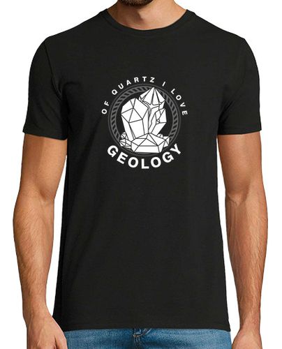 Camiseta de cuarzo amo la geología tierra química científico ciencias geólogo regalos - latostadora.com - Modalova