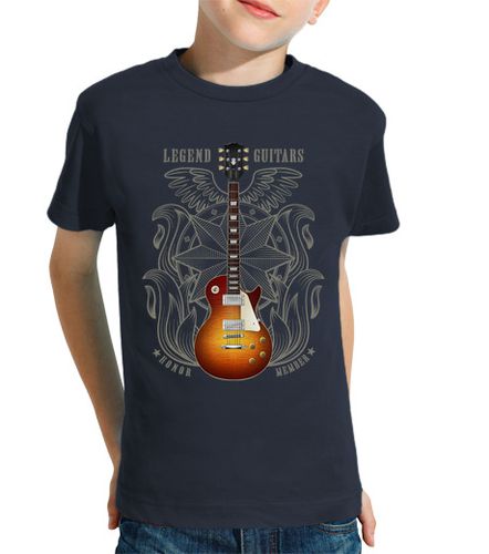 Camiseta niños Guitarra eléctrica sunburst - latostadora.com - Modalova