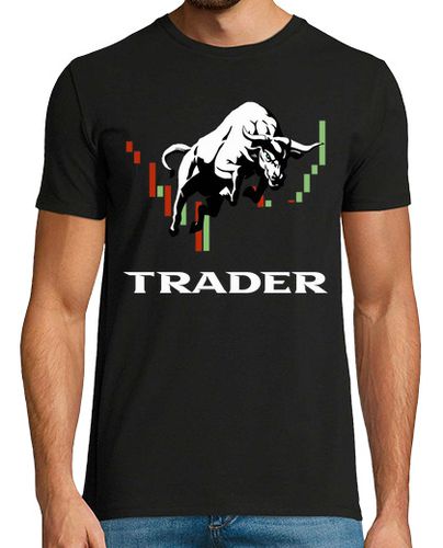 Camiseta Hombre Manga Corta Hombre, manga corta, negra, calidad extra, trader laTostadora - latostadora.com - Modalova