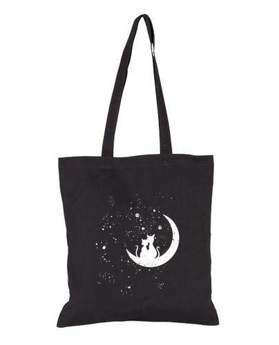 Bolsa Bolsa de tela Cat Moon Love laTostadora - latostadora.com - Modalova