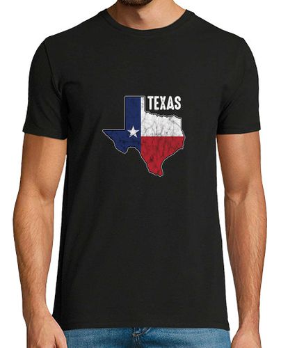 Camiseta mapa de la bandera de texas estados unidos de américa patriótico americano - latostadora.com - Modalova