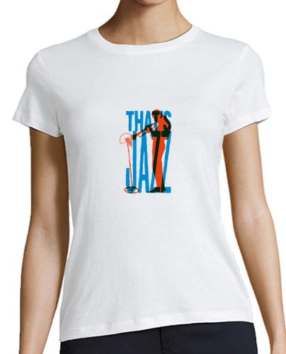 Camiseta mujer That Jazz Miles Davis. Mujer - latostadora.com - Modalova
