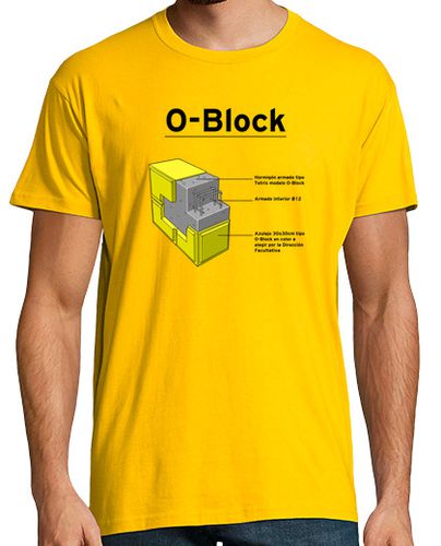 Camiseta Tetris O-Block - latostadora.com - Modalova