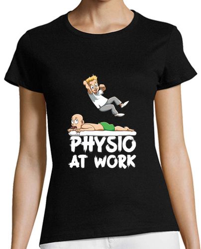 Camiseta mujer fisioterapeuta de lucha libre en el trabajo - latostadora.com - Modalova