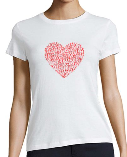 Camiseta mujer Amor Kanji 2 - latostadora.com - Modalova