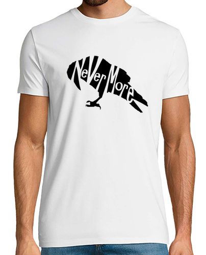 Camiseta Camiseta Nevermore hombre blanca - latostadora.com - Modalova