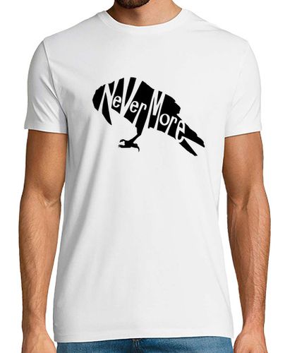 Camiseta Hombre Manga Corta Camiseta Nevermore hombre blanca laTostadora - latostadora.com - Modalova