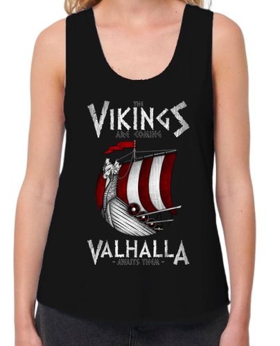 Camiseta mujer Vikings are coming - latostadora.com - Modalova