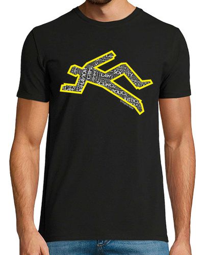 Camiseta Escena del crimen y criminologo, camiseta hombre laTostadora - latostadora.com - Modalova