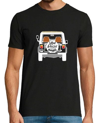 Camiseta Hombre Manga Corta jeep wrangler recoger hermosos momentos viajes senderismo camping camisa para jeep papá laTostadora - latostadora.com - Modalova