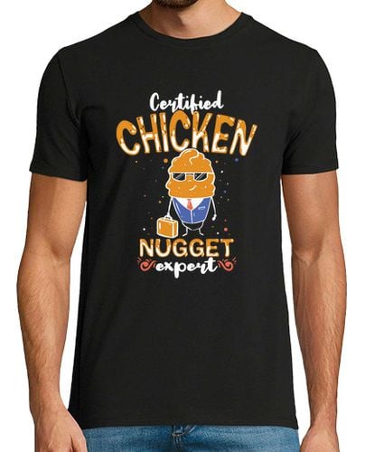 Camiseta Hombre Manga Corta Certified Chicken Nugget expert laTostadora - latostadora.com - Modalova