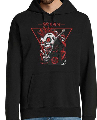 Sudadera Con Capucha Para Hombre Punk is alive laTostadora - latostadora.com - Modalova