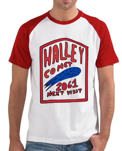 Camiseta Cometa Halley 2061 Camiseta beisbol laTostadora - latostadora.com - Modalova