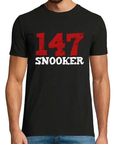 Camiseta Hombre Manga Corta SNOOKER 147 ROJO laTostadora - latostadora.com - Modalova