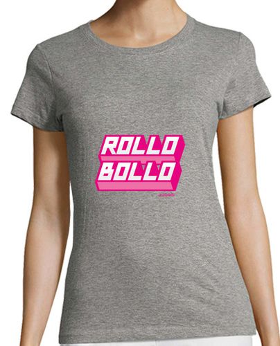 Camiseta mujer Camisetas para lesbianas: Rollo bollo - latostadora.com - Modalova