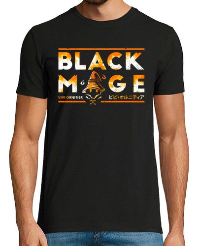 Camiseta Final Fantasy Black Mage laTostadora - latostadora.com - Modalova